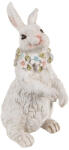 Clayre & Eef Figurina Iepuras polirasina 12x9x20 cm (6PR4092)