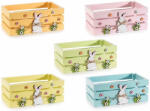 Decorer Set 5 cosulete Paste lemn 18x11x7 cm (A51.54.98)