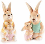 Decorer Set 2 figurine Iepurasi Paste 9x7.5x14.5 cm (A71.48.53)
