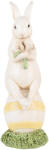 Clayre & Eef Figurina Iepuras Paste polirasina multicolor 7x7x19 cm (6PR5243)