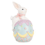 Clayre & Eef Decoratiune Paste polirasina multicolora 9x9x17 cm (6PR5210)