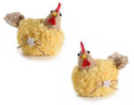 Decorer Set 2 figurine Gaini galbene 9x6x8 cm (A16.13.90B)