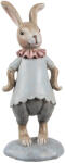 Clayre & Eef Figurina Iepuras Paste polirasina multicolora 8x6x19 cm (6PR5257)