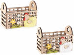 Decorer Set 2 cosulete Paste lemn 15x8x10.5 cm (A51.55.65)