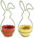 Decorer Set 2 decoratiuni Paste Iepurasi 13x11.5x30.5 cm (A61.00.53)