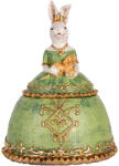 Clayre & Eef Figurina Iepuras Paste polirasina multicolora 18x15x24 cm (6PR5511)
