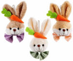 Decorer Set 3 figurine Iepurasi textil multicolor 10x5x19 cm (A16.18.04)