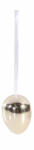 Decorer Set 12 oua Paste plastic auriu 2.5x4 cm (A54.48.39)