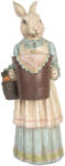 Clayre & Eef Figurina Iepuras Paste polirasina multicolora 23x17x46 cm (6PR5428)