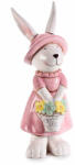 Decorer Figurina Iepuras Paste Girl 10.5x10.5x28 cm (A71.46.32A)