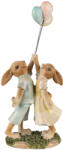 Clayre & Eef Figurine Iepurasi Paste din polirasina 10x6x22 cm (6PR3853)