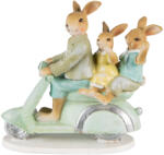 Clayre & Eef Figurine Iepurasi Paste din polirasina 17x7x15 cm (6PR3845)