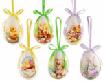 Decorer Set 18 oua decorative Paste plastic multicolor 5x3.5x7.5 cm (A54.48.17)