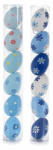 Decorer Set 12 oua decorative din plastic multicolor 60C 4x6 cm (A54.43.60Cdeco)