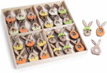 Decorer Set 80 decoratiuni cu adeziv Iepurasi Bunny 2.5x5 cm (A51.51.97)
