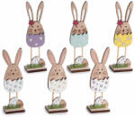 Decorer Set 6 figurine Iepurasi Paste 4x3.5x14.5 cm (A51.57.77)