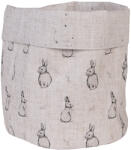 Clayre & Eef Cos bumbac bej gri Iepurasi 15x16 cm (BNS50)
