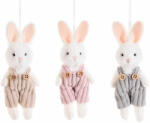 Decorer Set 3 figurine Iepurasi textil 5x3x15 cm (A16.16.30)