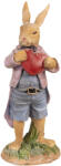 Clayre & Eef Figurina Iepuras Boy Paste polirasina 8x7x20 cm (6PR4095)
