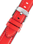 Morellato Curea din piele Morellato Croquet 5976C03.082 M, roșu 22 mm