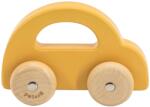 Viga Toys Дървена играчка за бутане Viga Toys PolarB - Жълта количка (44222)