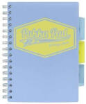 Pukka Pad Spirálfüzet, PUKKA PAD Project Book, pasztell kék A5, 100 lap, vonalas, (FSPPPA5100VK)