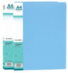 Flexoffice Villámzáras mappa, FLEXOFFICE FO-CF02, A4, PP, kék (VZMFOA4PPK)