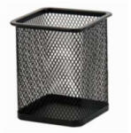 Mesh Írószertartó, MESH, fémhálós, négyszög, fekete (ISZTMFHNF)