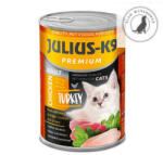  JULIUS - K9 macska - nedveseledel felnőtt macskák részére (20 x 415g) 3 féle ízben (313559)