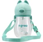 U-Grow Cana din tritan cu pai pentru bebelusi U-Grow, 330 ml (UG05-SIP330)