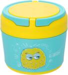 U-Grow Recipient din inox pentru stocare hrana bebelusi U-Grow, turquoise/galben (A-1110)