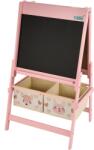 U-Grow Tabla de scris cu doua fete pentru copii U-Grow, Pink Forest (UGMTU06-PKF)