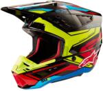 Alpinestars S-m5 Action 2 Black / Yellow Fluo / Bright Red Glossy 2024 (C.AL.S-M5AC2-06 N/A/R-1533)