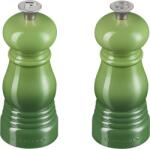 Le Creuset Râșnițe pentru sare și piper Le Creuset 11 cm verde de bambus 2 buc (44900114080000)