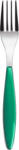 Guzzini Furculiță de masă Feeling verde marin (23000269) Tacam