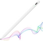 Techsuit Stylus Pen Stylus Pen pentru Tableta, Bluetooth, Type-C, 130mAh, 5V, 0.2A - (A580S) - White (KF2342764)