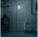 EGLO 390256 - Állólámpa ESTANYS 1xE27/40W/230V füstös 390256 (EG390256)