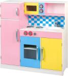 Ginger Home Детска дървена кухня Ginger Home - С хладилник, фурна и микровълнова, 90 cm (TF5251) - ozone
