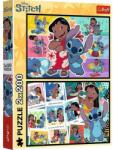 Trefl 2 x 200 db-os puzzle - Lilo és Stitch (13334) (13334)