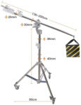 Mikrosat FR-3050 Boom Lámpaállvány, kerekekkel (3m, 30kg)