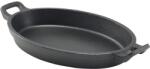 GenWare Sütőtál, öntöttvas, magasság: 35 mm, hossz: 240 mm, szélesség: 173 mm
