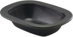 GenWare Tál rozsdamentes acél, PVD bevonat, Magasság: 35 mm, Hossz: 155 mm, fekete