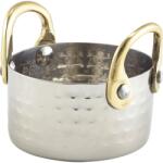 GenWare Tálalótál rozsdamentes acél, kalapált felület, Magasság: 40 mm, Ø: 75 mm (227705657)