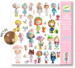 Djeco Tinily világ - Matrica gyűjtemény 160 db - The little world of Tinyly - DJ09286 - jatekfarm