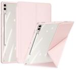Dux Ducis Samsung Tab S10 Plus Lte Dux Ducis Magi Origami Tok Álló, Bőr Hatású Aktív Flip, Ceruza Tartó, Rózsaszín