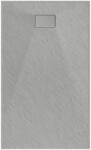 Welland kőhatású zuhanytálca szifonnal 90 x 160 cm - szürke (GT-16090SS) - pepita