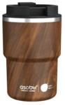 Asobu Mini Pick-up utazó thermo bögre, Wood, 350 ml (7981)