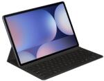 Samsung Tab S10 Plus Lte Samsung Tok Álló, Bőr Hatású Flip, Angol Nyelvű, Fekete
