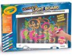 Crayola Crayola: Tablă de desen neon strălucitoare cu markere