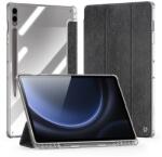 Dux Ducis Samsung Tab S10 Plus Lte Dux Ducis Unid Tok Álló, Textil Hatású Aktív Flip, Ceruza Tartó, Fekete